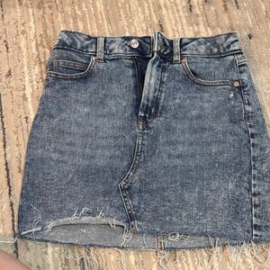 wild fable denim skirt size 0